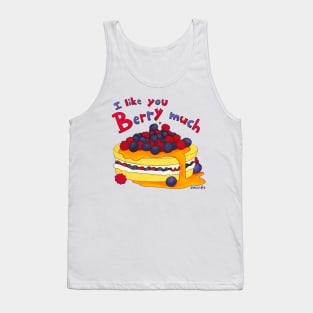 I like you berry much Tank Top